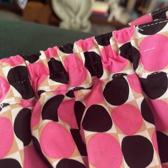 NWT Hearts and Roses Full MIDI Skirt, Pink Black and White - Picture 5 of 8